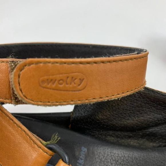 Wolky Women's Vegan Ankle Strap Adjustable Open Toe Sandals Size 5.5/36 - Picture 10 of 12